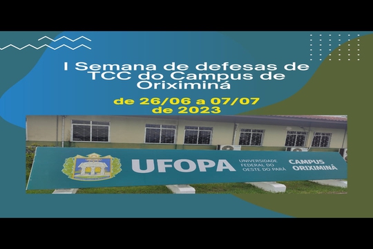 Serão apresentados estudos relacionados a várias áreas do conhecimento. As apresentações são públicas. Participe!